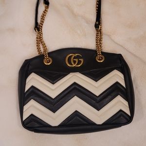 Authentic Gucci Marmont Chain Tote - NEW